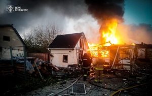 Беспилотники атаковали Киевщину, есть пострадавший