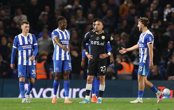 Челси провалился в матче с Брайтоном