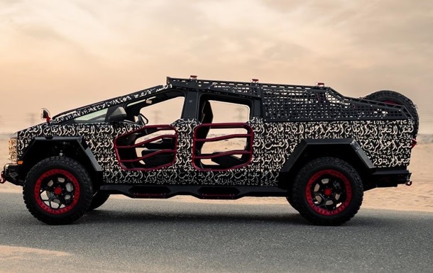 Tesla Cybertruck обзавелся экстремальной модификацией без дверей для пересеченной местности