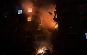 Конотоп оказался под сильной атакой дронов РФ
