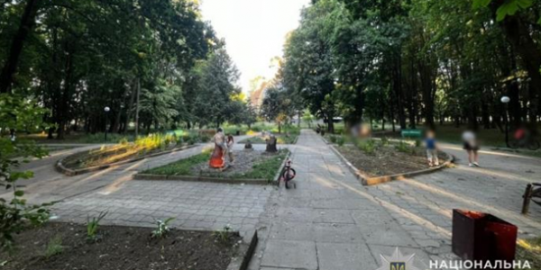 На Львовщине 10-летний мальчик совершил наезд велосипедом на 3-летнего ребенка