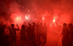 Во Франции массовые столкновения и задержания в честь победы ПСЖ