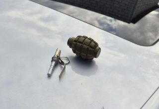 Наркоторговець погрожував гранатою під час затримання