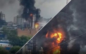 Московский НПЗ остановил переработку нефти после удара БПЛА — СМИ