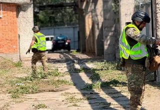 После обстрела Киева в Оболонском районе были найдены кассетные боеприпасы
