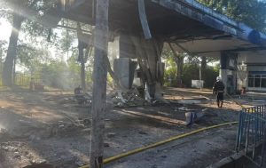 На Житомирщине в результате нанесённого россиянами удара по АЗС имеются пострадавшие