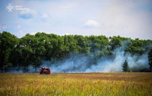 Спасатели полностью потушили возгорание в Чернобыльской зоне
